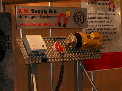 Magnetinstallation für neuen Kobelco Typ SK260LC-10 für DDM